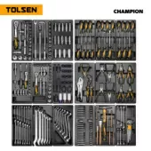 Набор инструментов "CHAMPION" для тележки TOLSEN TT85416-239 (18 ложементов, 239 предметов)